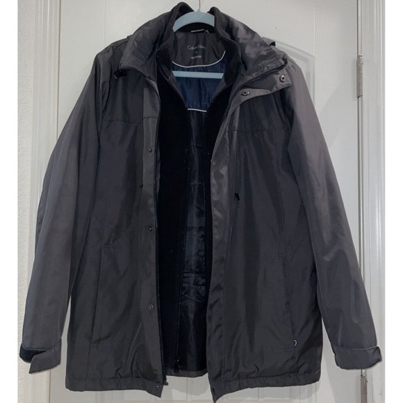 Calvin klein best sale water resistant coat
